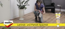 Molto Laminat- & Parkett Spachtel Anleitung